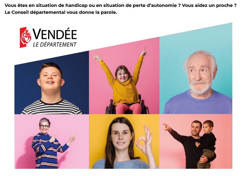 Vendée : grande enquête sur l'autonomie, le handicap et les aidants