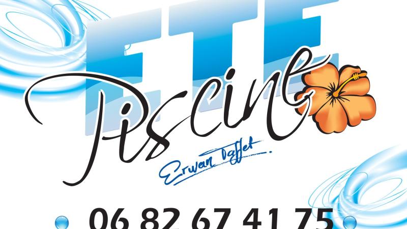 Logo été piscine