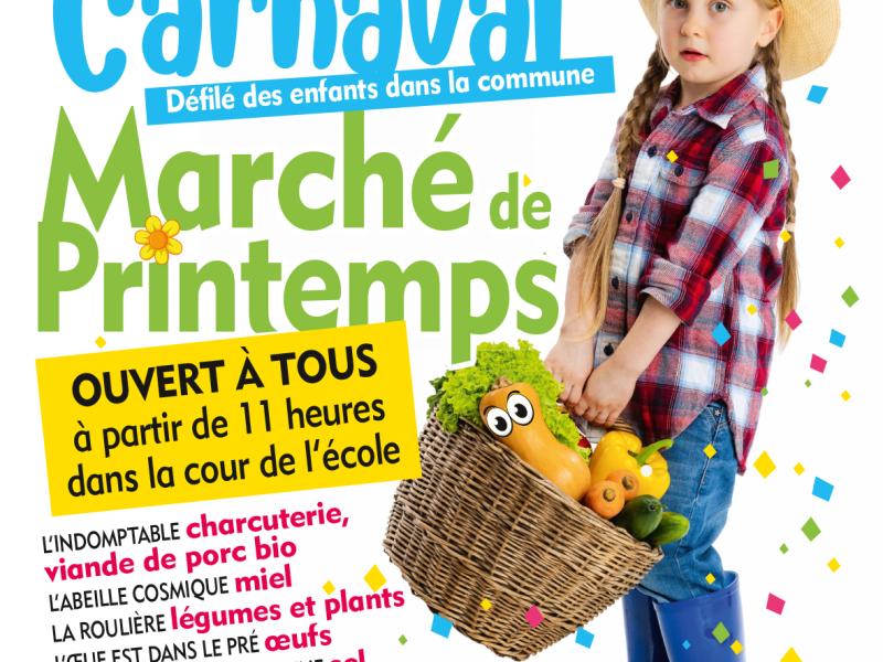 Carnaval et marché de Printemps - Ecole Saint…