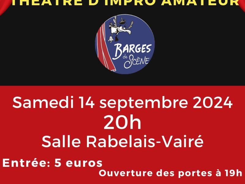 flyer match d'impro theatrale