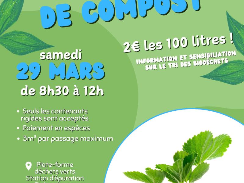 VENTE DE COMPOST