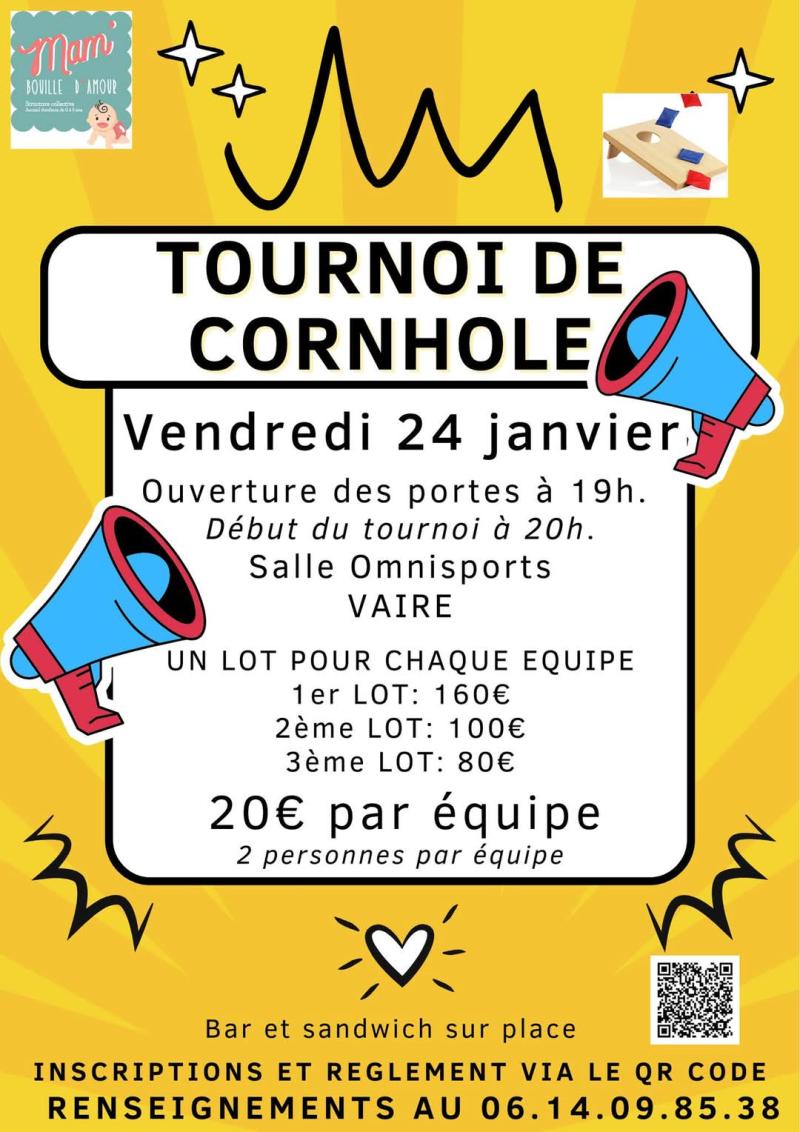 Tournoi cornhole 24 janvier